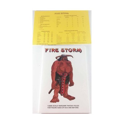 Martin David James Mini Rules Fire Storm EX