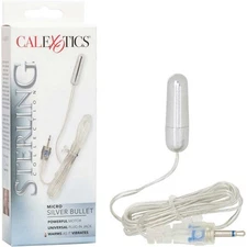 California Exotic Novelties Sterling Collection Micro Silver Bullet