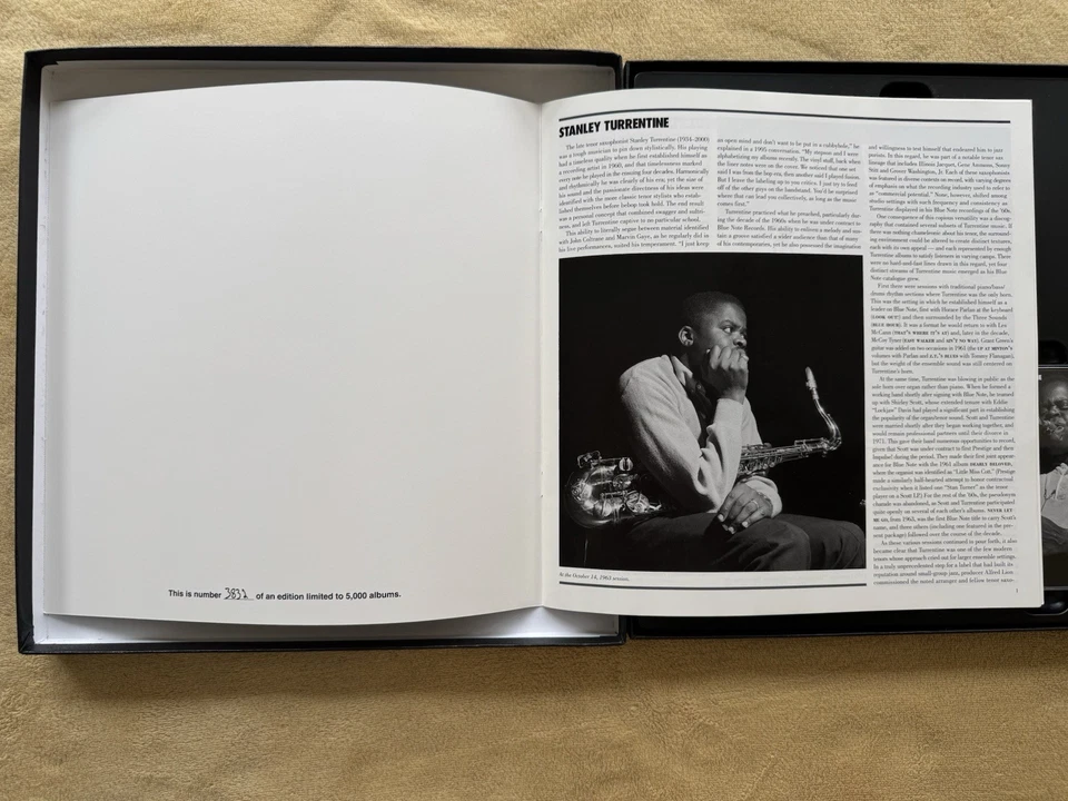Blue Note Stanley Turrentine Quintet/Sexted Studio Sessions CD Box Set MD5-212 - Image 3 of 4