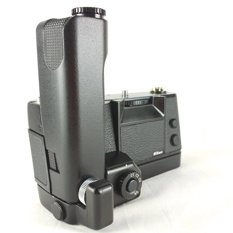 Probado [N COMO NUEVO] Unidad de motor Nikon F3 MD-4 + convertidor de velocidad de disparo MK-1 JAPÓN Foto 4 de 4