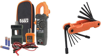 CL120KIT Electrical Tester/Auto-Ranging Digital Clamp Meter Kit & 70550 Hex Wren