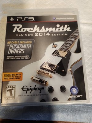 Rocksmith 2014 Edition Sony PlayStation 3 (PS3) Complete CIB