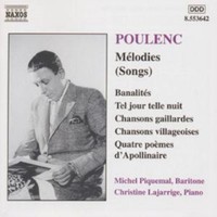 Lajarrige Piquemal - Poulenc Melodies - Cd - G4Z