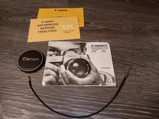 Shutter Release Cable 13" for Canon QL FT Camera With LENS COVER