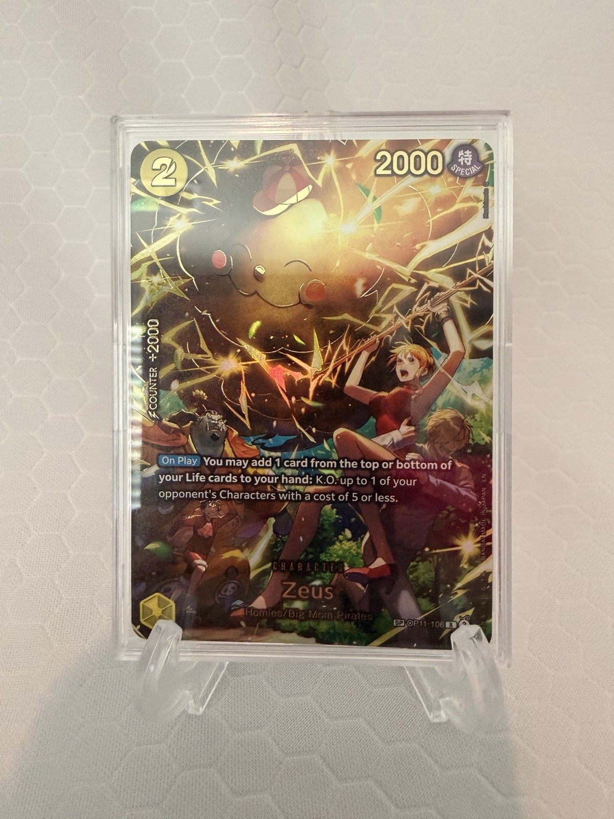 Zeus 2026 Adventure on Kami's Island #OP11-106 Foil (SP) Price