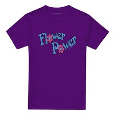 Dubble Bubble - "Flower Power" T-Shirt für Herren/Damen Unisex (TV29748)
