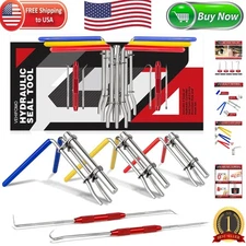 Fast & Easy Hydraulic Seal Installation Tool Kit with Non-Slip Design - 5 Pcs