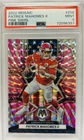2022 Panini Mosaic National Pride Patrick Mahomes II Pink Swirl Mosaic Prizm /11