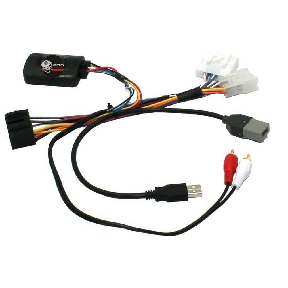 Adaptateur commande au volant TY6J Toyota Aygo 14-21 pour autoradio JVC ISO