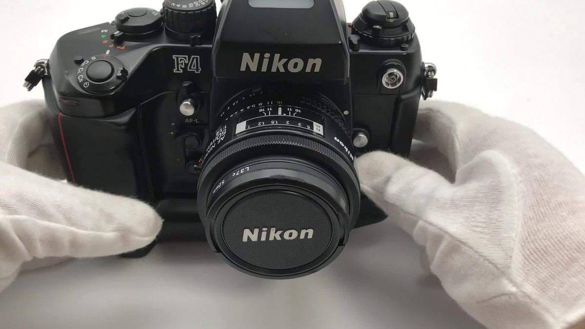 No Leak [MINT] Nikon F4S F4 S SLR Film Camera + AF Nikkor