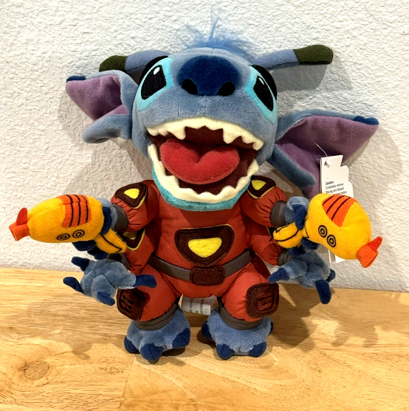 Disney Store Lilo & Stitch As Alien Mini Bolsa de Frijoles 7" Peluche Nuevo Con Etiquetas Nuevo Con Etiquetas