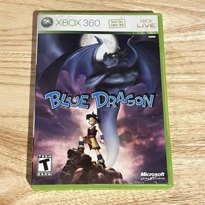 Blue Dragon Microsoft Xbox 360 Video Game Complete 3 Discs And Manual