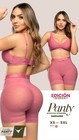 Fajas Stagmi Set Seductor SMI04000 Pink + Tanga Invisible SMI04038 Panty y Tanga