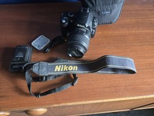 Nikon D40 Black DSLR Camera Bundle with Lens, Strap, Charger & Lowepro Case