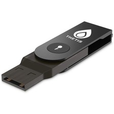 FIDO2 Key Folding Design Universal Factor Authentication USB Type A for M...