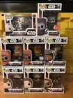 Star Wars Return Of The Jedi Funko POP Lot With Protectors