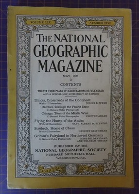 National Geographic Magazine - Mai 1931