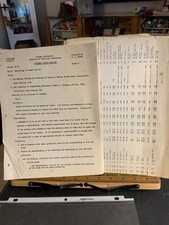 Vintage Purdue University Student Course Outline Metallurgy of Sheet and Tin
