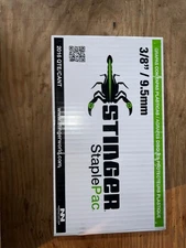 Stinger 3/8" StaplePac Caps and Staples (‎136420)
