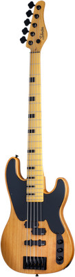 SCHECTER Model-T Session-5 Bass Aged Natural Satin