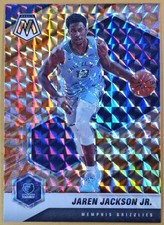 2020-21 Panini Mosaic Reactive Orange Jaren Jackson Jr. #29 Utah Jazz