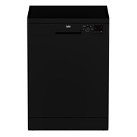 Beko DVN04320B Freestanding Dishwasher 13-Place Black Quick&Shine 58-min