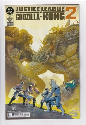 JUSTICE LEAGUE VS. GODZILLA VS. KONG: 2 #2 NM 6/4/25 sold SEPARATELY