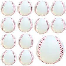 Soft Foam Baseballs - 12 Pack Training Balls for Youth  Teen Players
