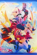 White Steel X The Out Of Gunvolt Tapestry B2 WonderGOO Bonus PS4 Switch