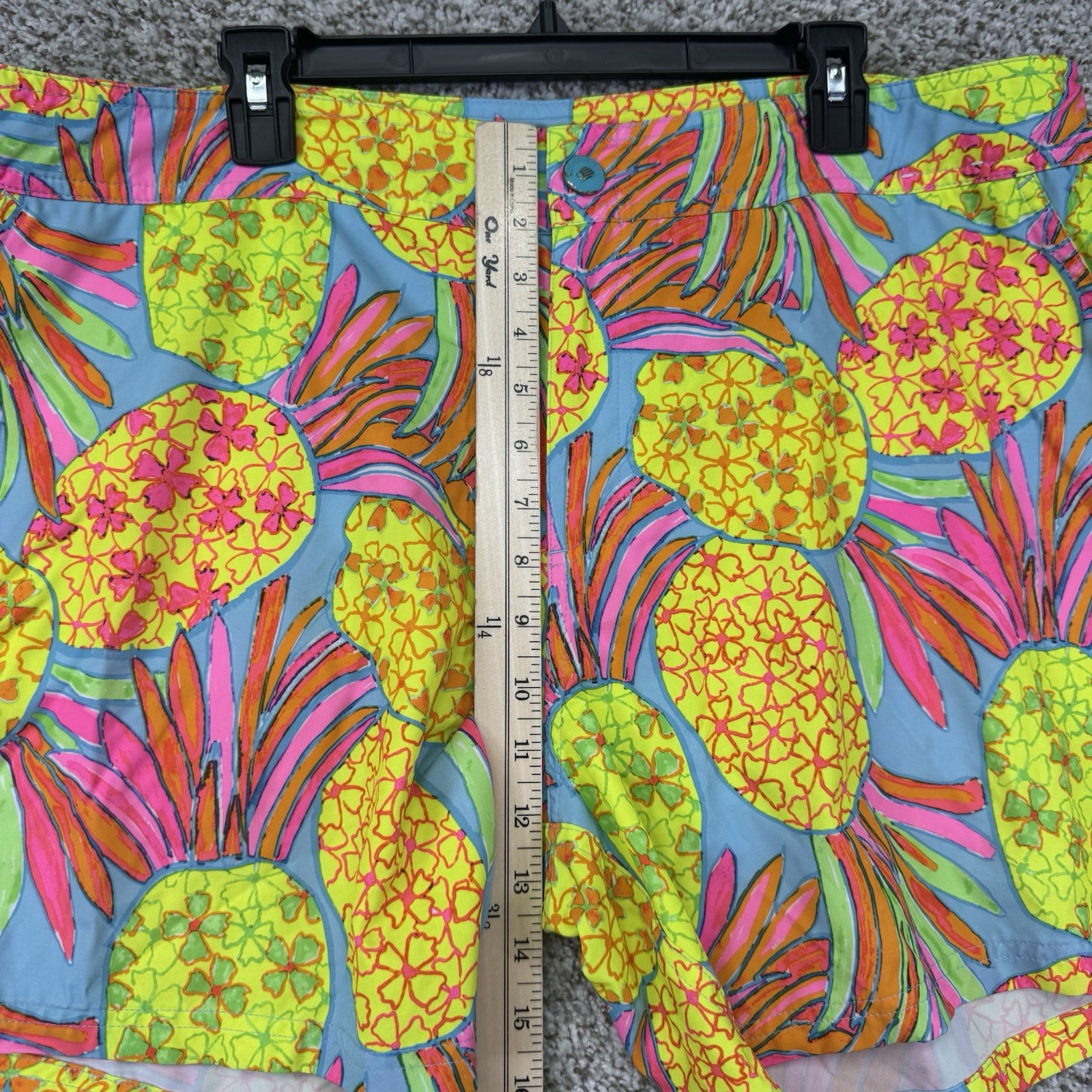 Chubbies "The Hooligans" Pineapple Swim Trunks Me… - image 6