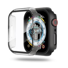 UrbanEK Apple Watch Case 40mm CLEAR Slim Hard PC Cover for Series 4/5/6/SE