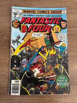 Fantastic Four # 185 VF Marvel Comic Book Thing Human Torch Invisible 2 J325