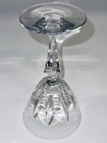 Marvelous Vintage 7.25 Inches Tall France Glass Crystal Stem Baccarat Austerlitz - Picture 11 of 14