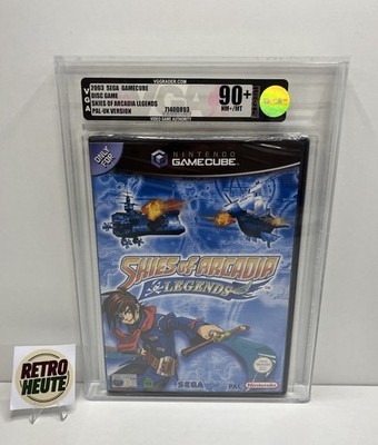 Nintendo Gamecube *Skies of Arcadia Legends* Sealed VGA 90+ Neu PAL Uk Gold