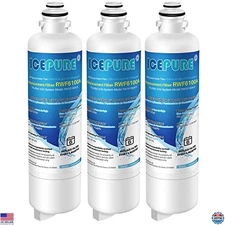 ICEPURE 3-Pack Refrigerator Water Filter Replacement for Bosch Ultra Clarity Pro