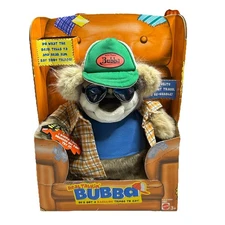 Vintage Real Talkin' Bubba Smart Aleck Wisecraking Talking Plush Bear 2004 READ