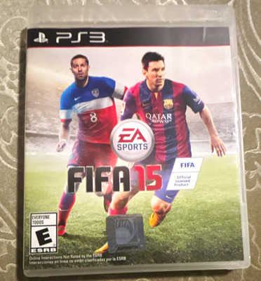 EA SPORTS FIFA 15 PS3 Sony PlayStation 3 NTSC-U/C E Manual Case