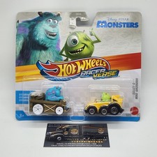 Hot Wheels Racer Verse Disney Pixar Monsters Inc SULLEY  MIKE WAZOWSKI Cars