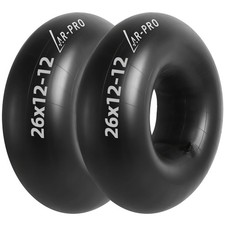 Snow Blower Inner Tubes 26x12-12 TR13 Valve Stems 2-Pack