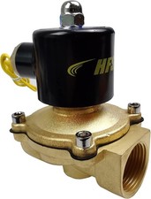 Electric Solenoid Valve Copper Normally Closed - Water Air Gas 110V AC 1IN NPT