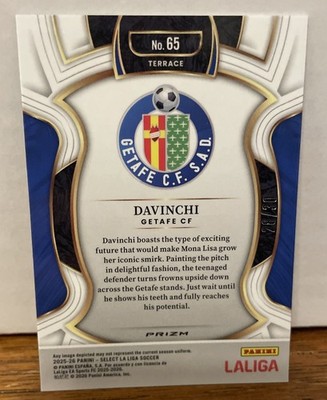 Davinchi 2025-26 Panini Select La Liga Winter Camo Prizm RC 28/30