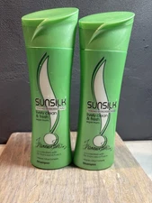 Lot of 2 Sunsilk Shampoo Lively Clean & Fresh 180ml Free Shipping