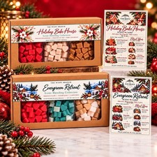 Christmas Wax Melt Gift Set Duo | 6 Scents | Scent Blending | Holiday Scents