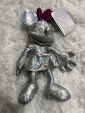 Disney 100 Years Of Wonder Holographic Minnie Mouse Plush Toy NWT