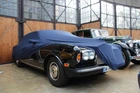 Vollgarage Car-Cover Blau mit Spiegeltaschen fÃ¼r Rolls-Royce Corniche Coupe