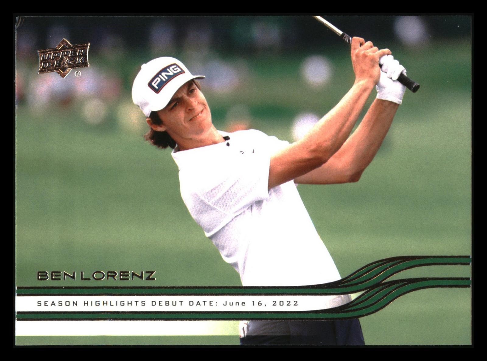 2026 Upper Deck #99 Ben Lorenz