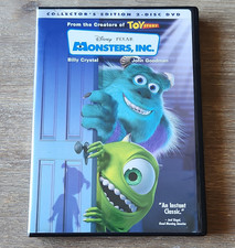 Disney Pixar Monsters, Inc. Collector's Edition DVD NTSC Region 1 English