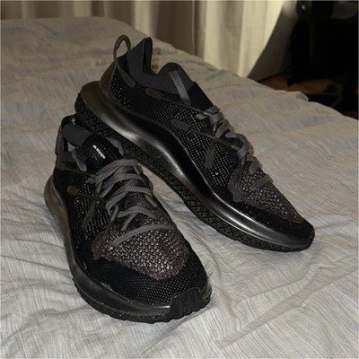 Adidas 4D Fusio Men's Size 13 - Carbon Black/Metallic Grey