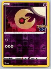 Lunatone Reverse Holo Pokemon non comune GO 034/078 NM carta Pokemon TCG