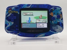 Mudkip Gameboy Advance Console - Funnyplaying Laminated IPS Backlit GBA Pokemon